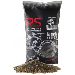 Прикормка RS Black Series Фидер (черная) 1кг